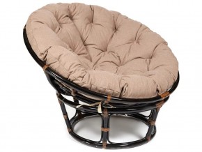 Кресло Papasan 23/01 W с подушкой Antique brown, экошерсть Коричневый в Югорске - yugorsk.magazin-mebel74.ru | фото