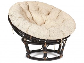 Кресло Papasan 23/01 W с подушкой Antique brown, ткань Старт в Югорске - yugorsk.magazin-mebel74.ru | фото