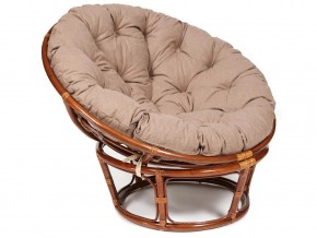 Кресло Papasan 23/01 W с подушкой Pecan, экошерсть Коричневый в Югорске - yugorsk.magazin-mebel74.ru | фото