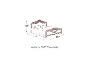 Кровать 2-х спальная 1600*2000 с ортопедом в Югорске - yugorsk.magazin-mebel74.ru | фото