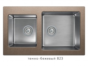 Мойка комбинированная Tolero twist TTS-840 Темно-бежевый 823 в Югорске - yugorsk.magazin-mebel74.ru | фото