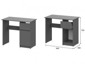 Стол письменный 900 Денвер Графит серый в Югорске - yugorsk.magazin-mebel74.ru | фото