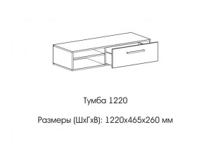 Тумба 1220 (низкая) в Югорске - yugorsk.magazin-mebel74.ru | фото